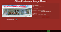 Desktop Screenshot of lange-mauer.com